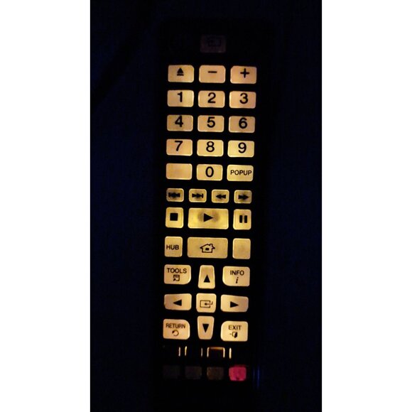 Samsung TV Remote Control AK59-00177B Genuine OEM Tested Works Backlit Glowing - Picture 5 of 5